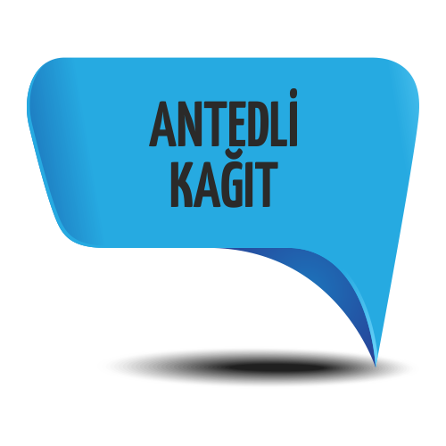 ANTEDLİ KAĞIT